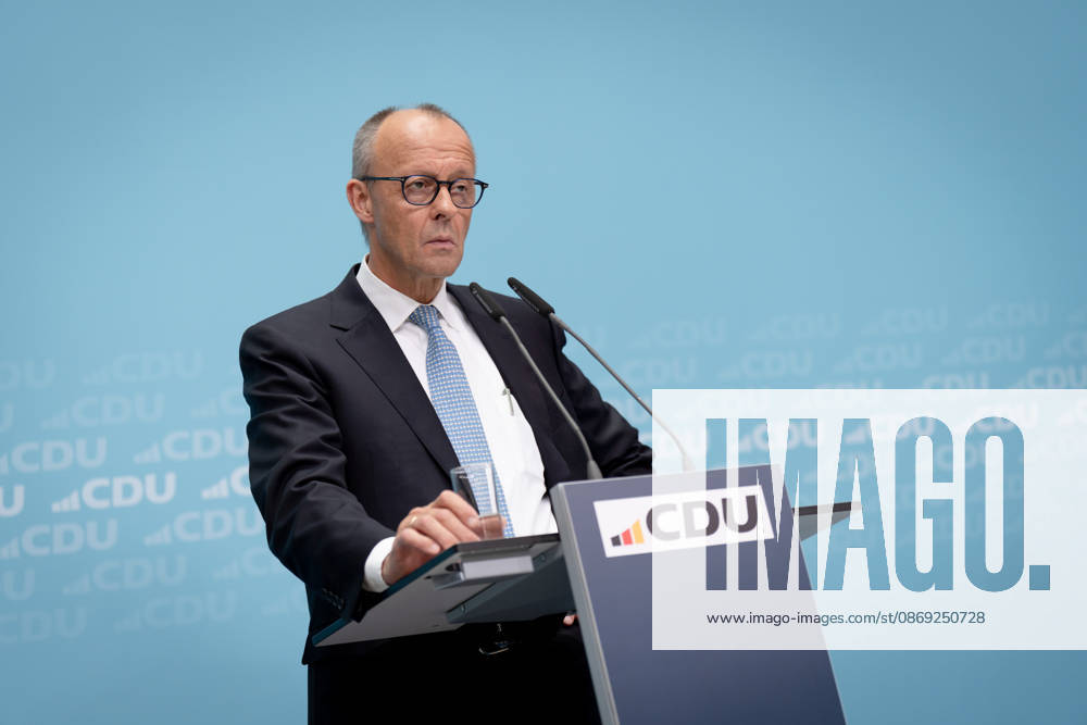 Berlin, Konrad-Adenauer-Haus, CDU Berlin, Konrad-Adenauer-Haus, CDU, Präsidiumsklausurtagung, Bundesvorstandssitzung, Friedrich Merz, Bundeskanzler, Generalsekretärin, CDU, Franziska Hoppermann Berlin Berlin GER