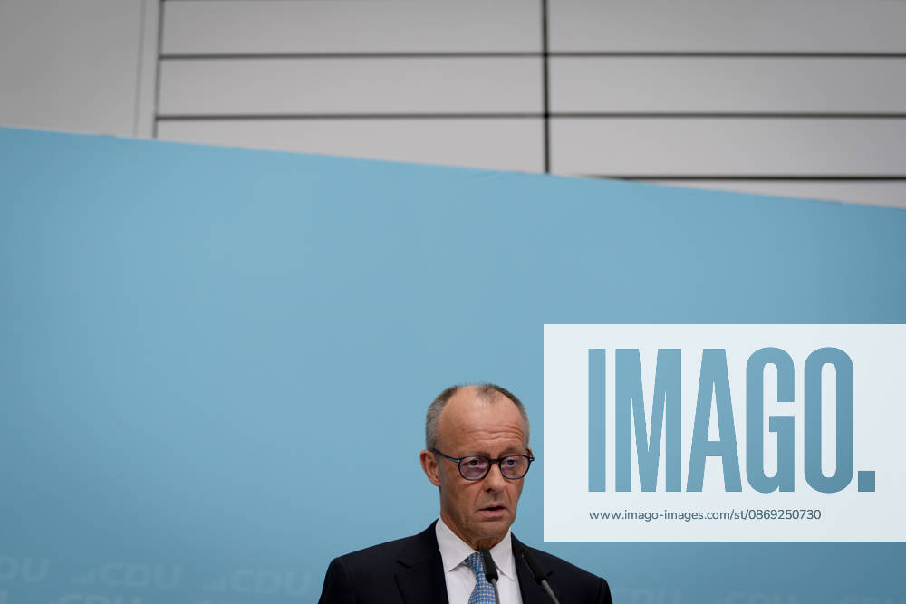 Berlin, Konrad-Adenauer-Haus, CDU Berlin, Konrad-Adenauer-Haus, CDU, Präsidiumsklausurtagung, Bundesvorstandssitzung, Friedrich Merz, Bundeskanzler, Generalsekretärin, CDU, Franziska Hoppermann Berlin Berlin GER