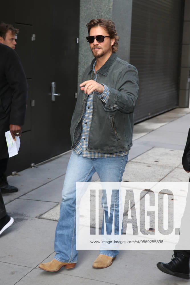 LUKE GRIMES at ABC Studios in New York City for ‘Live With Kelly and Markâ New York USA - ZUMAh16_ 20261012_zaf_h16_074