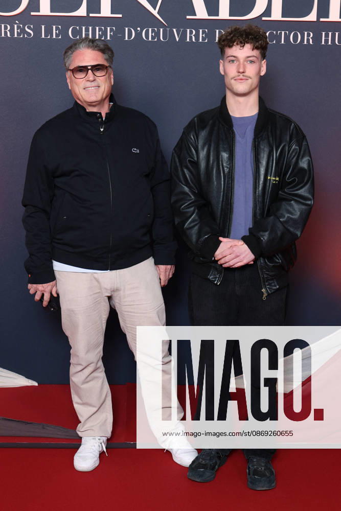 Les Miserables Premiere - Paris Florent-Emilio Siri and his son attend Les Miserables Premiere Premiere held at Palais des Congrès, in Paris, France, October 12, 2026. Photo by Jerome Domine ABACAPRESS.COM Paris France