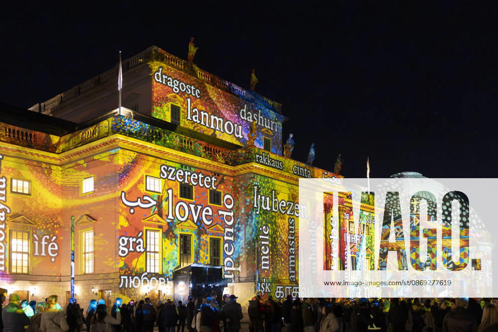 Festival of Lights , Lichterfest in der Innenstadt, Berlin, 10.10.2026 Bebelplatz, 22. BERLIN FESTIVAL OF LIGHTS, Motto: Colours of Love, Lichtinstallationen, 12.10.2026, Berlin, Deutschland < english> Bebelplatz, 22nd Berlin Festival of Lights, Theme: Colours of Love, light installations, October 12, 2026, Berlin, Germany Berlin Innenstadt Berlin Deutschland, Germany