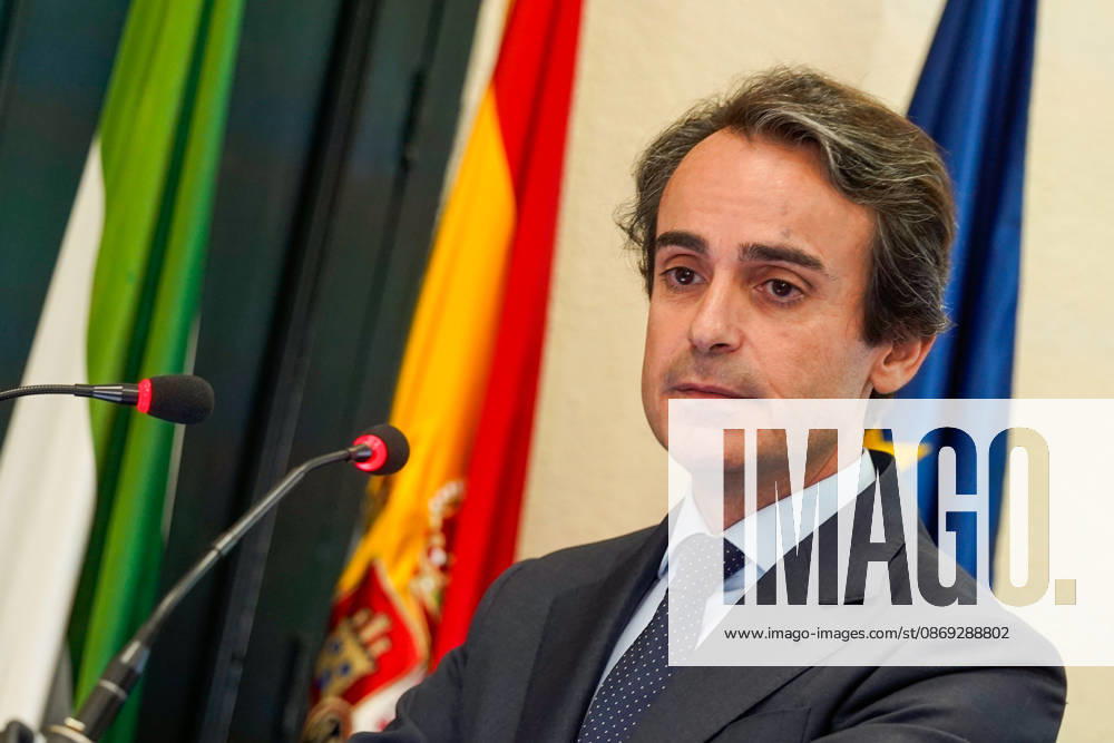 The Gaesco Forum on Key Infrastructure for the City is held in Seville. The Regional Minister of Public Works and Mobility for the Regional Government of Andalusia, Mario Munoz Atanet, speaks at the Gaesco Forum with the presentation Infrastructure for Seville: Challenges and Opportunities October 13, 2026, in Seville, Andalusia, Spain October 13, 2026 Seville, Andalusia, Spain Seville, Andalusia, Spain Spain
