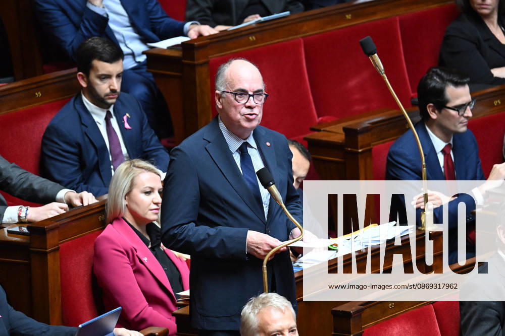 Session Of Questions To The Governement At The National Assembly - Paris French deputy Thierry Tesson during a session of questions to the government at the National Assembly, French Parliament in Paris, France on octobre 13, 2026. Photo by Tomas Stevens ABACAPRESS.COM Paris France