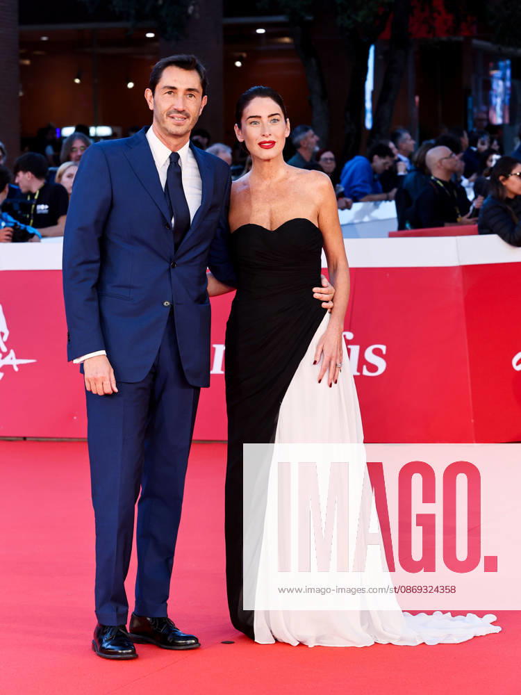 IPA89639691 - Rome, 2026 Film Festival - Evening 1 - Red Carpet at the Opening Ceremony In the photo: Maria Elena Boschi, Roberto Vaccarella