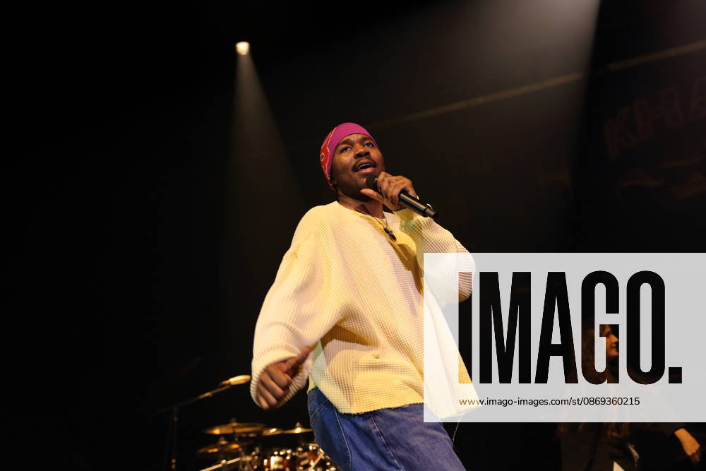 Khalid Donnel Robinson alias Khalid bei einem Konzert in der Uber Eats Music Hall in Berlin, 13. Oktober 2026. Khalid Konzert Berlin