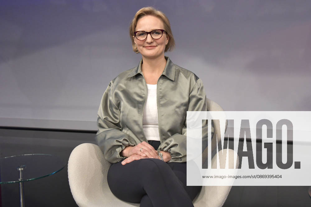 Franziska Brantner in der ARD-Talkshow maischberger im Studio Berlin Adlershof. Berlin