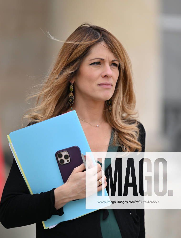 French government weekly cabinet meeting at Elysee Palace in Paris PARIS, FRANCE - OCTOBER 14: French Government Spokesperson Maud Bregeon leaves after a weekly cabinet meeting at the Elysee Palace in Paris, France on October 14, 2026. Mustafa Yalçin Anadolu Paris France. Editorial use only. Please get in touch for any other usage.