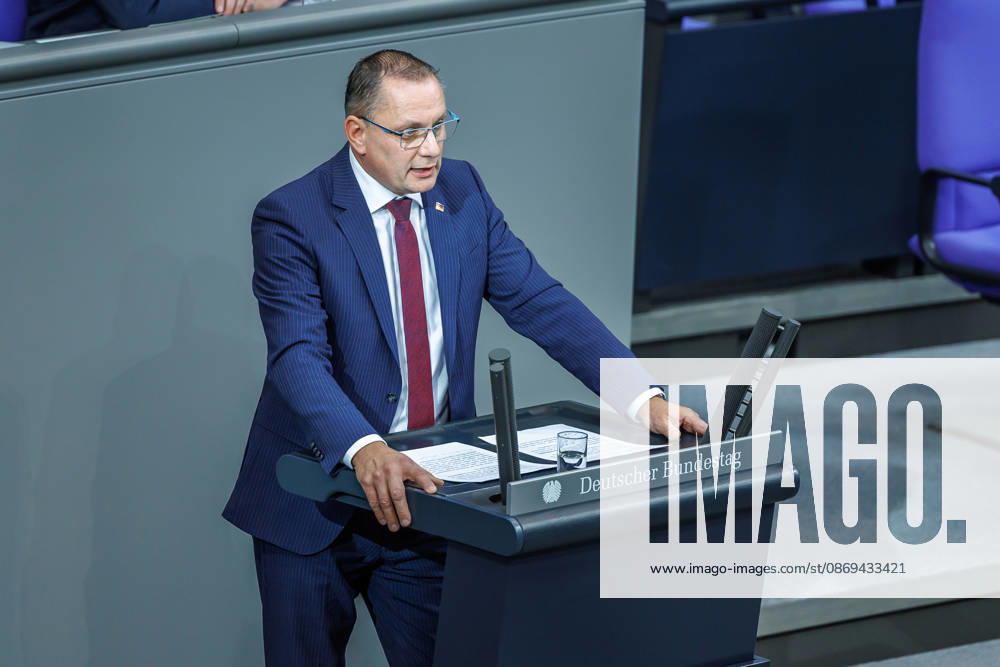 Bundestag Tino Chrupalla (AfD) im Deutschen Bundestag am 14.10.26 in Berlin. Berlin Berlin Deutschland Bundestag