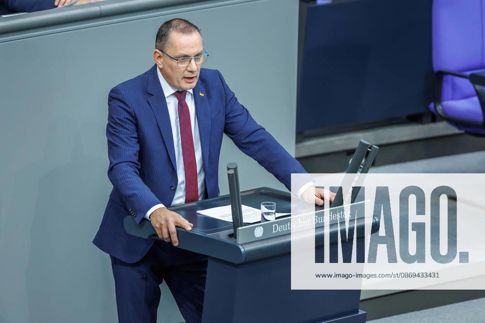 Bundestag Tino Chrupalla (AfD) im Deutschen Bundestag am 14.10.26 in Berlin. Berlin Berlin Deutschland Bundestag