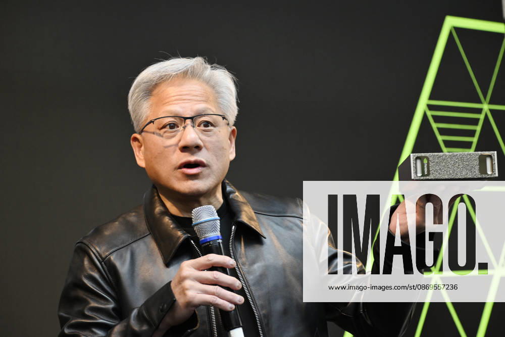 — Jensen Huang, CEO of Nvidia, speaks during the Build A Claw Experience event at Norrsken House Stockholm, as Nvidia hosts three AI events in Stockholm on Thursday, xx