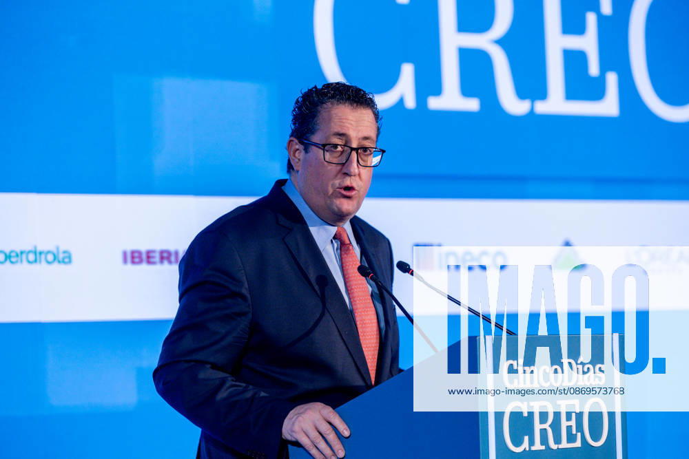 Second Day of the CREO Forum Oscar Arce, Chief Economic Officer at Banco Europeo, speaks during the third edition of the CREO Forum at the Westin Palace Hotel in Madrid on October 15, 2026, in Madrid, Spain. The forum, organized by the newspaper Cinco Días, is being held on October 14 and 15 under the acronym that defines its core values: Growth, Responsibility, Excellence, and Opportunity. October 15, 2026, Madrid, Spain