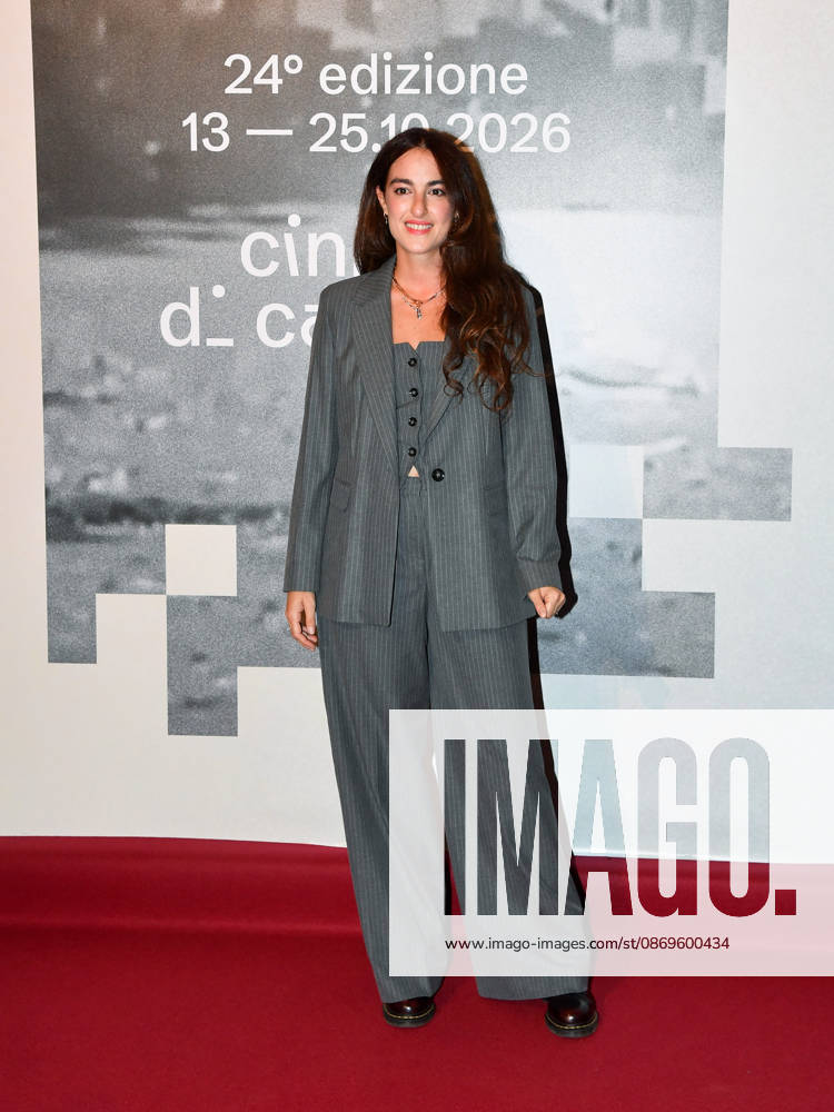 IPA89729034 - Roma Cinema Fest 2026. Night 3 Red Carpet for the film Idda. Pictured: Federica Damore
