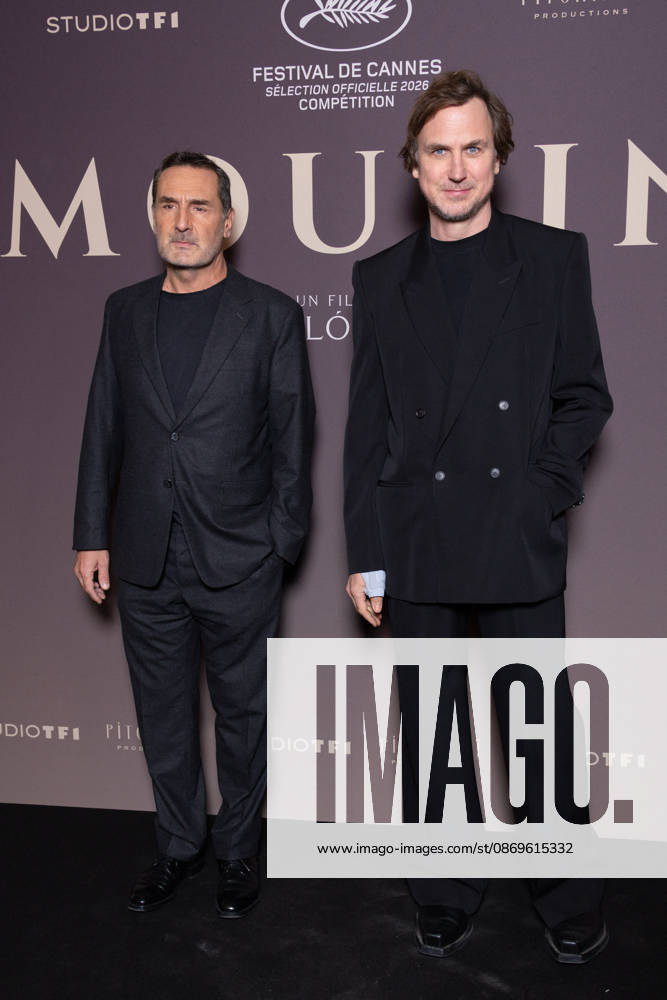 Moulin Paris Film Premiere Gilles Lellouche, Lars Eidinger attends Moulin Paris Film Premiere at Max Linder on October 15, 2026 in Paris, France. Photo by Nasser Berzane ABACAPRESS.COM Paris France