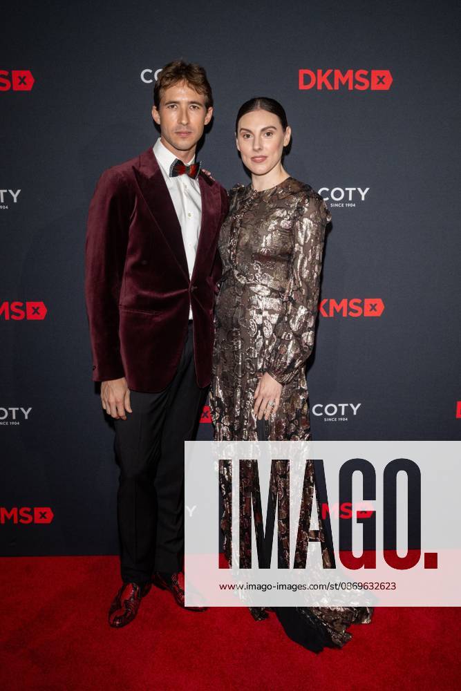 (L-R) Joseph Gordon and Tiler Peck attend.The Annual DKMS Gala at Cipriani Wall Street on October 15, 2026 in New York City. New York United States - ZUMAs197 20261015_aaa_s197_428