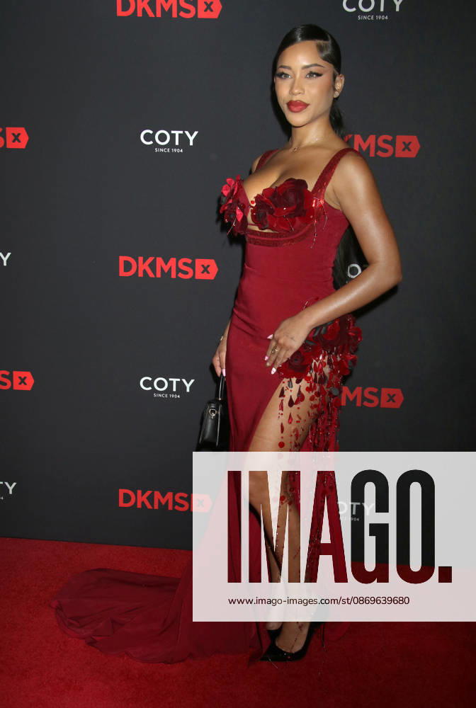 Amaya Espinal at the DKMS Gala 2026 at Cipriani Wall Street on October 15, 2026 in New York City.