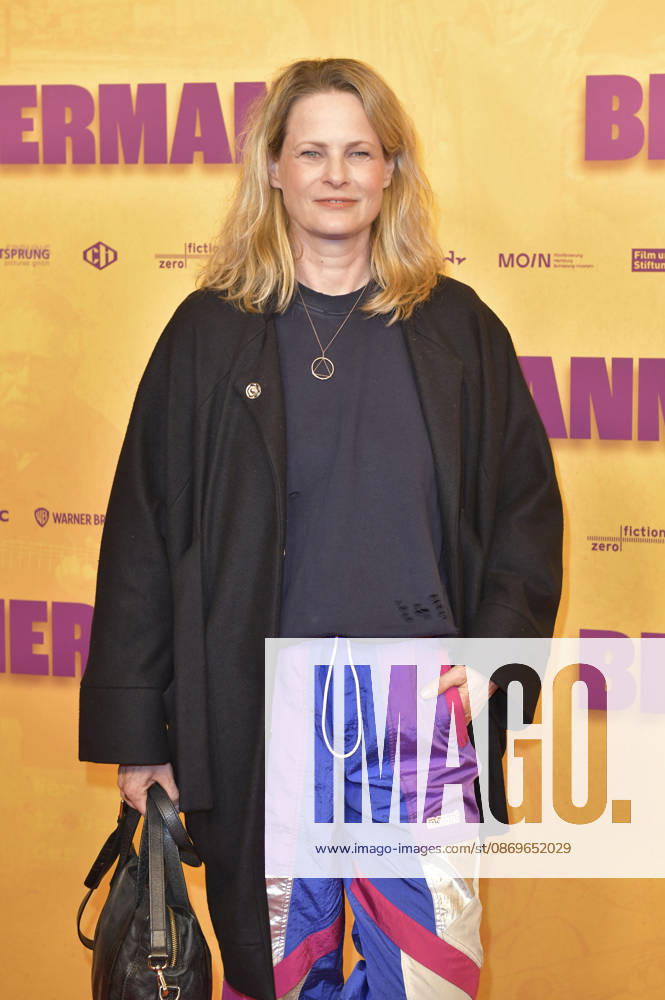 Antje Riis bei der Premiere des Dokumentarfilms Biermann im Kino International. Berlin