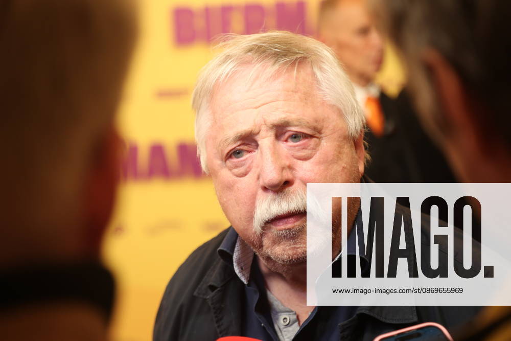 Wolf Biermann bei der Premiere des Dokumentarfilms Biermann im Kino International. Berlin