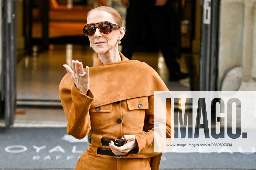 Céline Dion was spotted leaving the Royal Monceau hotel, heading toward the Plenitude Arena for the penultimate show of her concert series in the French capital, Paris, France, on October 16, 2026. Christian Liewig, Bestimage. Céline Dion was spotted leaving the Royal Monceau hotel, heading toward the Plenitude Arena for the penultimate show of her concert series in the capital, Paris, France, on October 16, 2026. Paris, France
