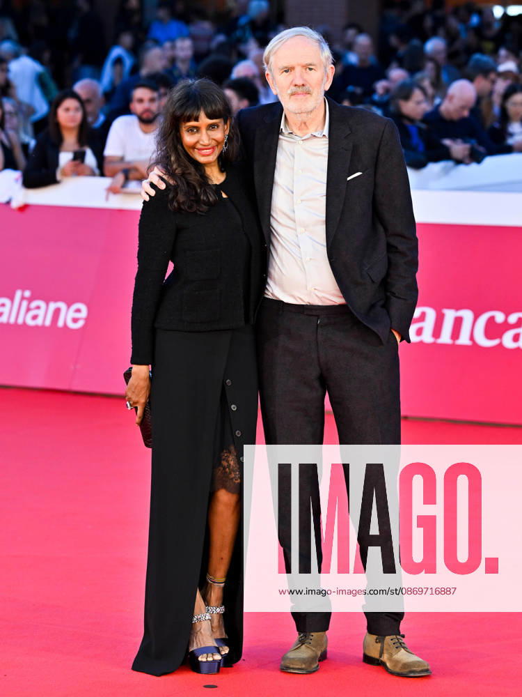 IPA89768520 - Roma Cinema Fest 2026. Day 4 - Photocall for the film A Talent For Murder. Pictured: Nimi Ponnudurai, Anton Corbijn