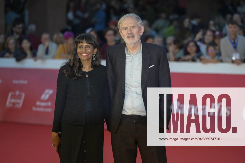 Nina Corbijn (l) and Anton Corbijn (r) attend the red carpet for the film A talent for murder at the 2026 Rome Film Fest, held at the Auditorium Parco della Musica. Rome Italy - ZUMAs197 20261016_aaa_s197_463
