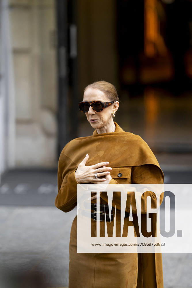 Céline Dion was spotted leaving the Royal Monceau hotel and heading toward the Plenitude Arena for the penultimate show of her concert series in the French capital, Paris, France, on October 16, 2026. Pierre Perusseau, Bestimage. Céline Dion was spotted leaving the Royal Monceau hotel, heading toward the Plenitude Arena for the penultimate show of her concert series in the capital, Paris, France, on October 16, 2026. Paris, France