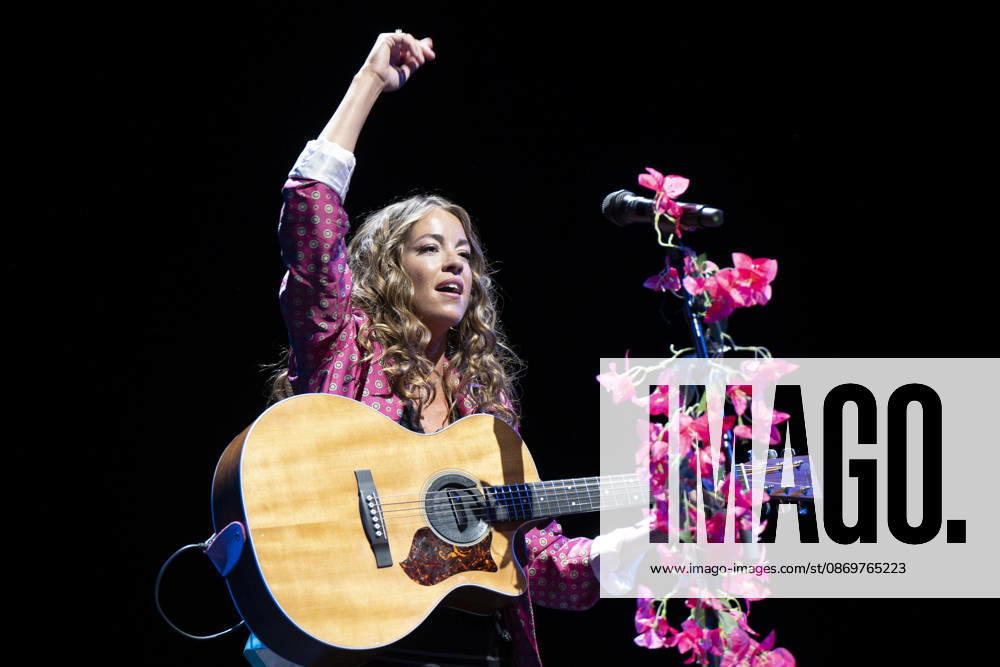 Sofía Ellar Performs in Madrid, Spain - 17 Oct 2026 Singer Sofía Ellar performs during a concert at the Plaza de Espana in Madrid. Madrid Spain
