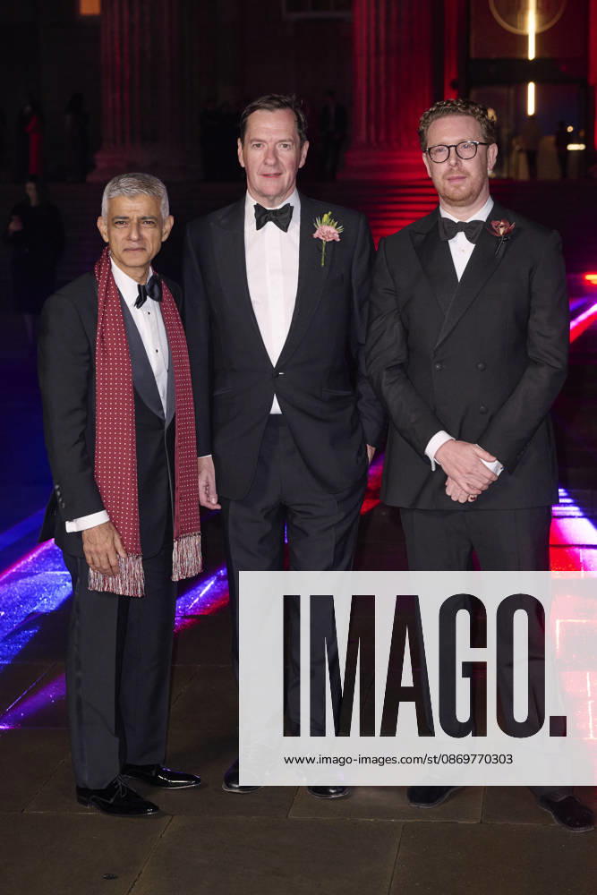 2nd annual British Museum Ball at the British Museum Featuring: Sadiq Khan, George Osborne and Nicholas Cullinan Where: London, United Kingdom When: 17 Oct 2026 Credit: Alan West Cover Images . NOT FOR USE BY NEWSPAPERS BASED IN THE UK.