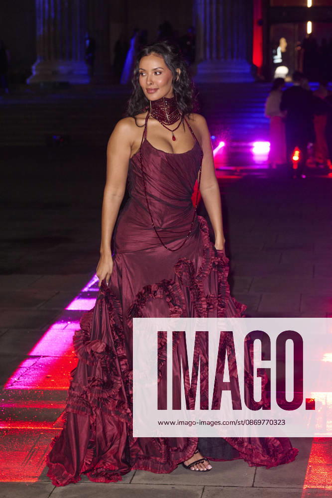 2nd annual British Museum Ball at the British Museum Featuring: Maya Jama Where: London, United Kingdom When: 17 Oct 2026 Credit: Alan West Cover Images . NOT FOR USE BY NEWSPAPERS BASED IN THE UK.