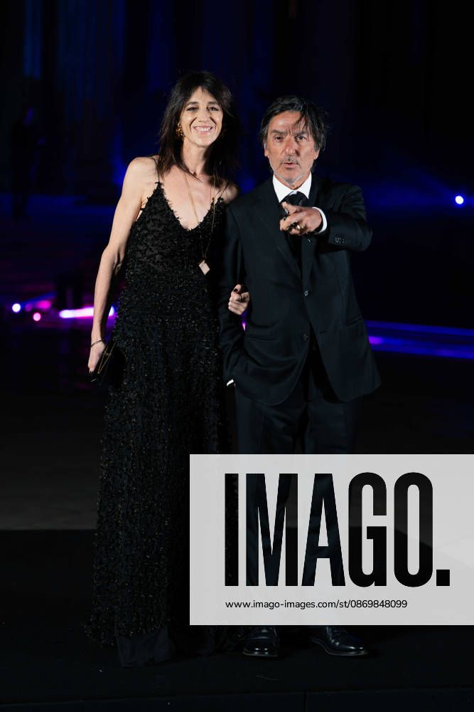 The British Museum Ball 2026 - Arrival Charlotte Gainsbourg and Yvan attal attend The British Museum Ball 2026 on October 17, 2026 in London, England., Credit:Lounis Tiar Avalon United Kingdom, London, British Museum