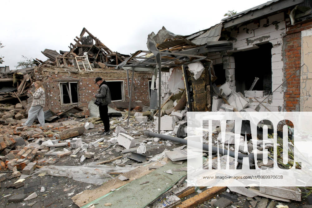 Russian troops hit Dnipro with guided bombs A man and a woman stand among the rubble near a house damaged by a bombardment in Dnipro, Ukraine, on October 19, 2026. On Monday morning, forces launched guided aerial bombs at the eastern city, damaging private homes and infrastructure. An 84-year-old woman was hospitalised in moderate condition. Dnipro Ukraine