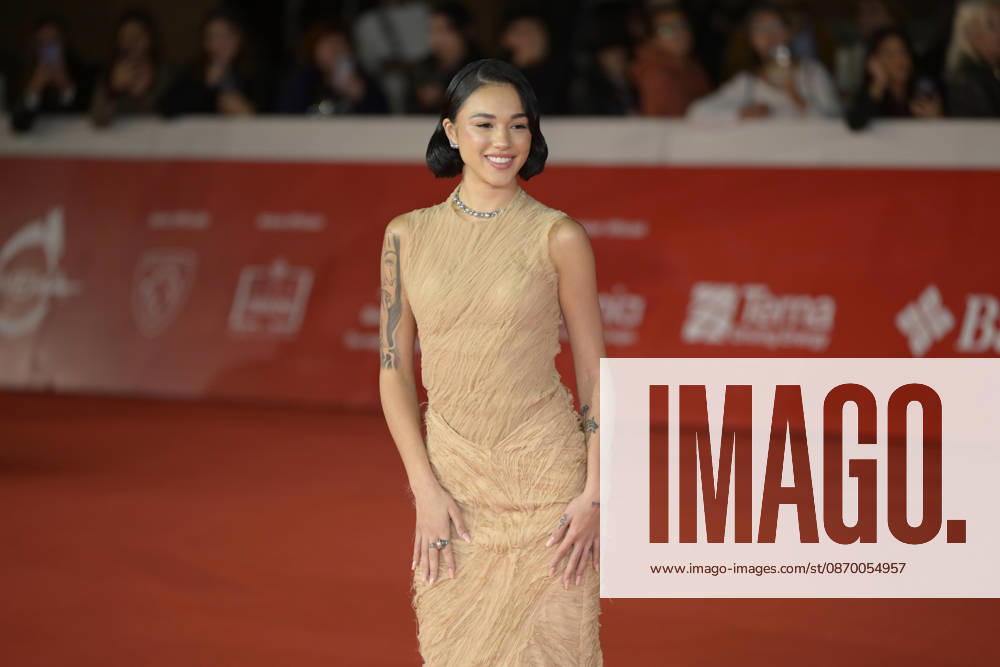 Maria Esposito attend the red carpet of film Melania Rea at the 2026 Rome Film Fest, held at the Auditorium Parco della Musica. Rome Italy - ZUMAs197 20261019_aaa_s197_459