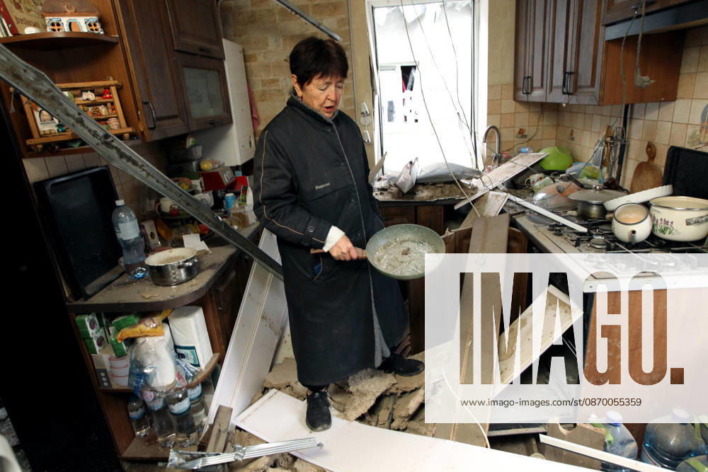 Russian troops hit Dnipro with guided bombs Valentyna Vasylivna shows her house, damaged by a Russian bombardment, in Dnipro, Ukraine, on October 19, 2026. On Monday morning, Russian forces launched guided aerial bombs at the eastern city, damaging private homes and infrastructure. An 84-year-old woman was hospitalised in moderate condition. Dnipro Ukraine