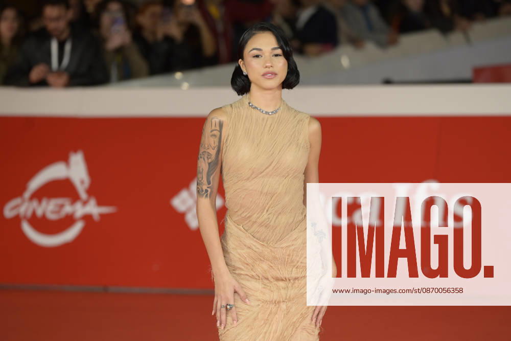 Maria Esposito attends the red carpet of film Melania Rea at the 2026 Rome Film Fest, held at the Auditorium Parco della Musica. Rome Italy - ZUMAs197 20261019_aaa_s197_460