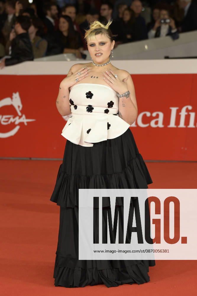 Marianna Mammone (Big Mama) attends the red carpet of film Melania Rea at the 2026 Rome Film Fest, held at the Auditorium Parco della Musica. Rome Italy - ZUMAs197 20261019_aaa_s197_464