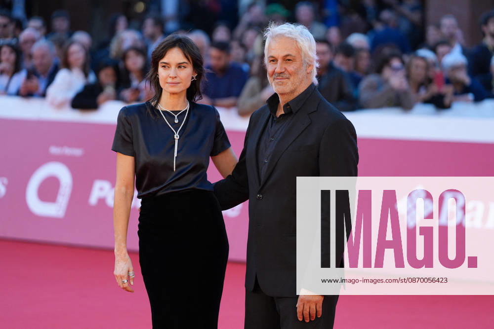 21st Rome Film Fest - Mustang Screening Kasia Smutniak and Domenico Procacci attend the red carpet premiere of the film Mustang during the 21st Rome Film Fest in Rome, Italy on October 19, 2026. Photo by Andrea Bracaglia ABACAPRESS.COM Rome Italy Italy