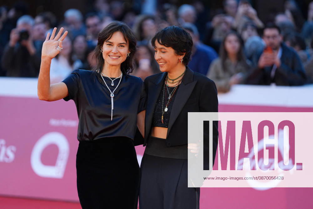21st Rome Film Fest - Mustang Screening Kasia Smutniak and Sophie Taricone attend the red carpet premiere of the film Mustang during the 21st Rome Film Fest in Rome, Italy on October 19, 2026. Photo by Andrea Bracaglia ABACAPRESS.COM Rome Italy Italy