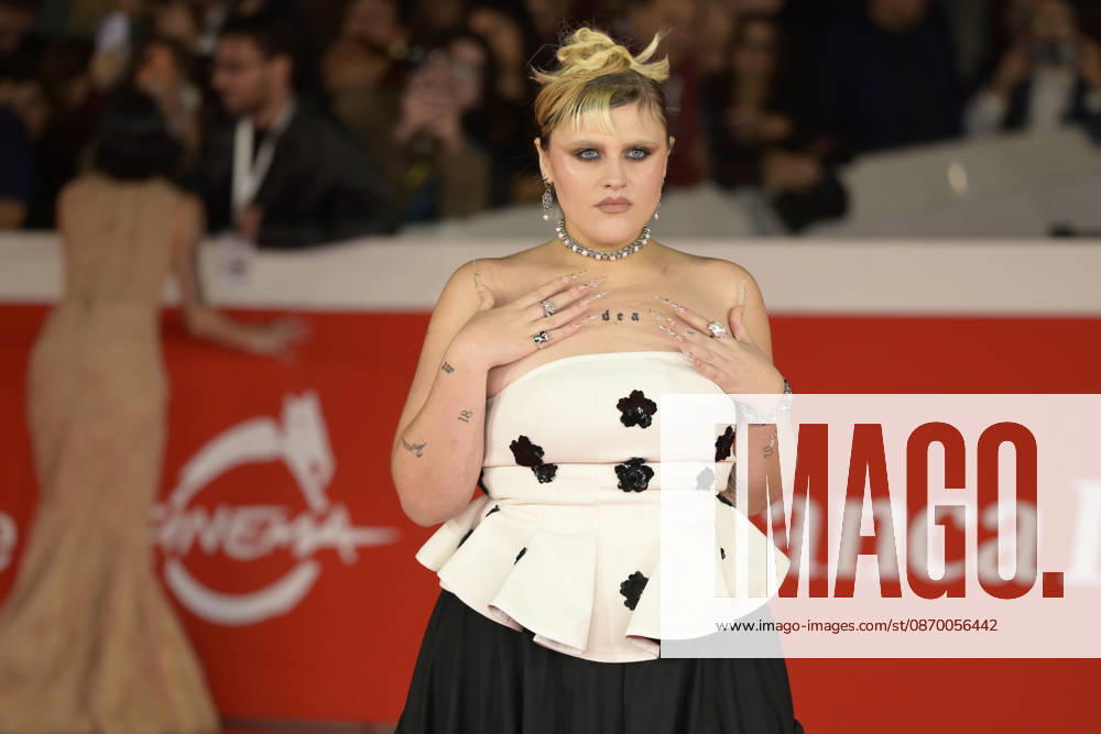 Marianna Mammone (Big Mama) attends the red carpet of film Melania Rea at the 2026 Rome Film Fest, held at the Auditorium Parco della Musica. Rome Italy - ZUMAs197 20261019_aaa_s197_467