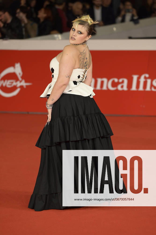 Marianna Mammone (Big Mama) attends the red carpet of film Melania Rea at the 2026 Rome Film Fest, held at the Auditorium Parco della Musica. Rome Italy - ZUMAs197 20261019_aaa_s197_480