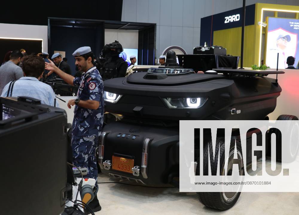 16th Homeland Security and Safety Exhibition Milipol Qatar begins in Doha DOHA, QATAR - OCTOBER 20: Visitors and exhibitors gather at the 16th International Homeland Security and Safety Exhibition (Milipol Qatar), held at the Doha Exhibition and Convention Center in Doha, Qatar, on October 20, 2026. Featuring over 270 companies from 33 countries, the event showcases innovations including unmanned aerial vehicles (UAVs), robotic systems, armored and specialized tactical vehicles, advanced surveillance cameras, cybersecurity solutions, border security hardware, and artificial intelligence-driven technologies. Ali Altunkaya Anadolu Doha Qatar. Editorial use only. Please get in touch for any other usage.