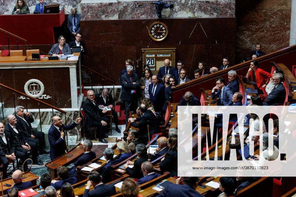 The Minister of the Interior, Laurent Nuo±ez during a question and answer session with the government at the National Assembly in Paris, on October 20, 2026. - ZUMAs287 20261020_zip_s287_024