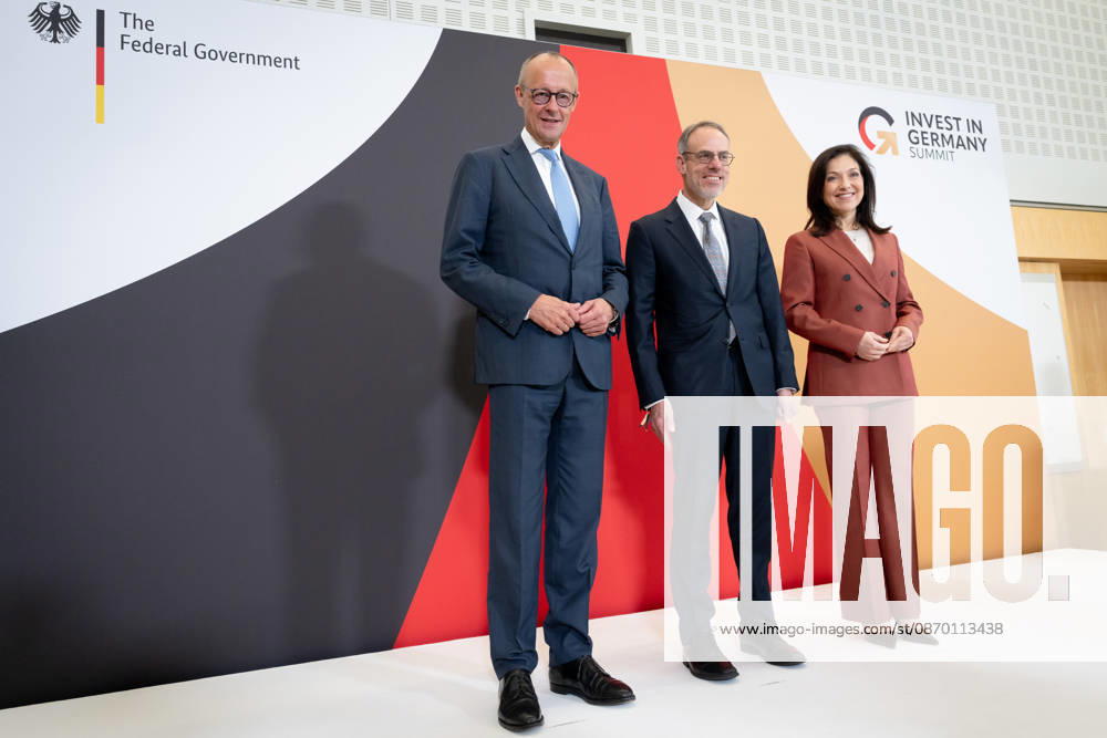 Invest in Germany Summit, Berlin, ESMT Invest in Germany Summit, Berlin, ESMT, David A. Zapolsky, Senior Vice President, Amazon Friedrich Merz, Bundeskanzler Katherina Reiche, Bundeswirtschaftsministerin Berlin Berlin GER