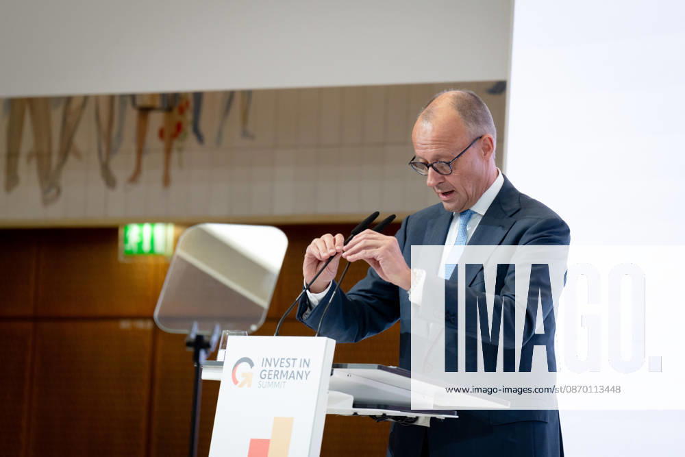 Invest in Germany Summit, Berlin, ESMT Invest in Germany Summit, Berlin, ESMT, Friedrich Merz, Bundeskanzler Berlin Berlin GER