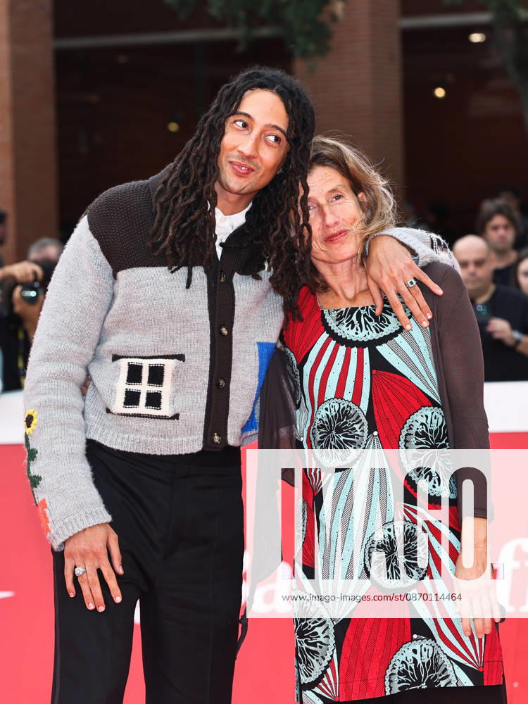 IPA89954337 - Rome, 2026 Film Festival - Night 8 - Red Carpet for the film *A MARE* In the photo: Ghali, Alessandra Cutolo