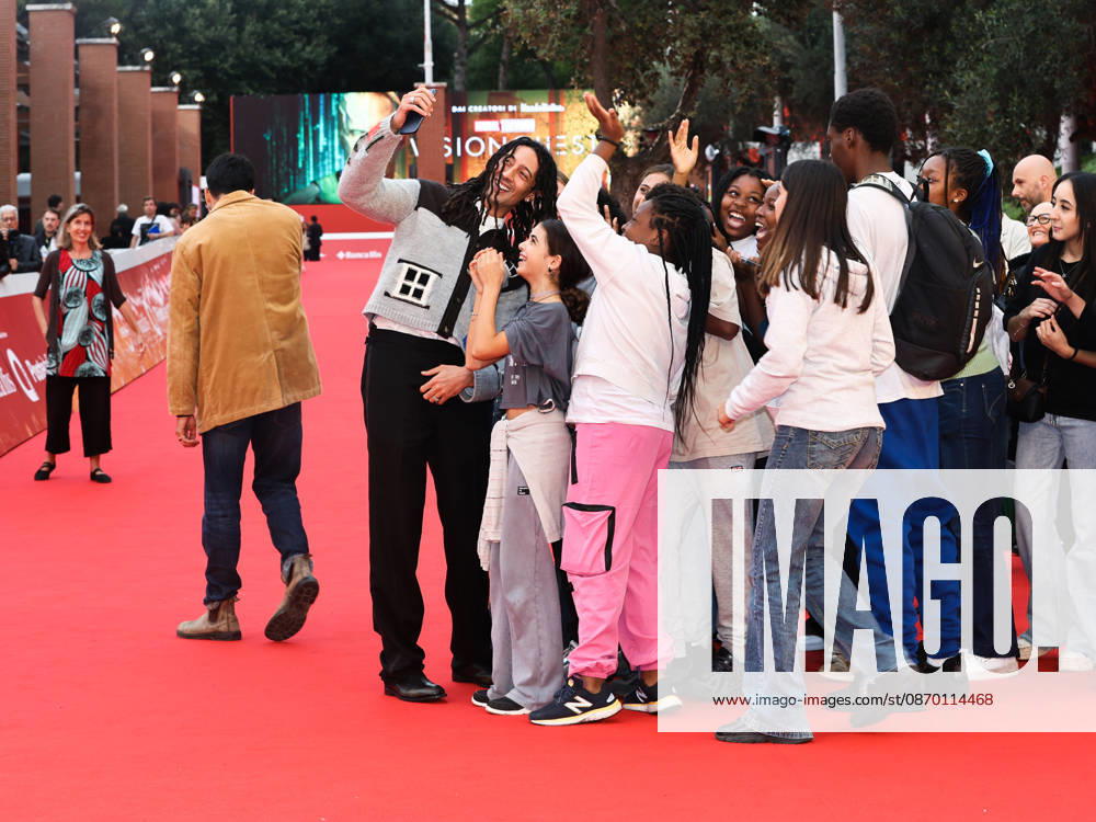 IPA89954352 - Rome, 2026 Film Festival - Night 8 - Red Carpet for the film *A MARE* In the photo: Ghali