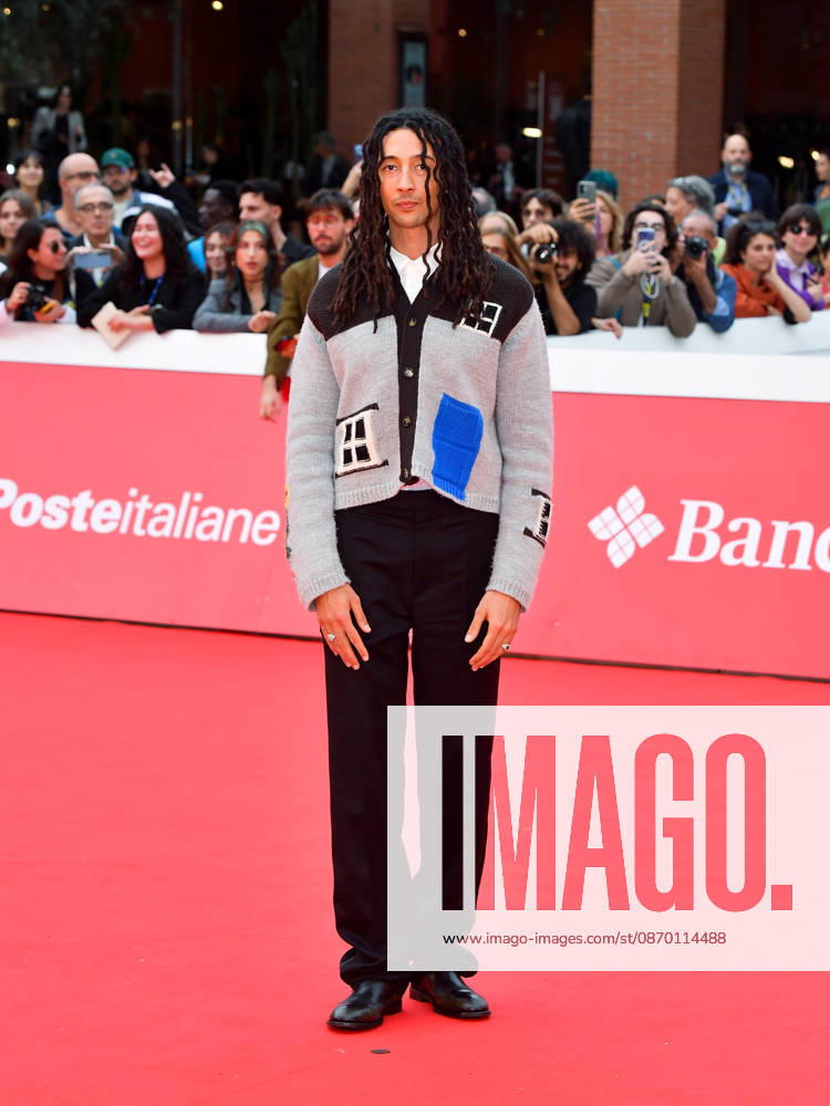IPA89954081 - Rome, 2026 Film Festival - Night 8 - Red Carpet for the film *A MARE* In the photo: Ghali