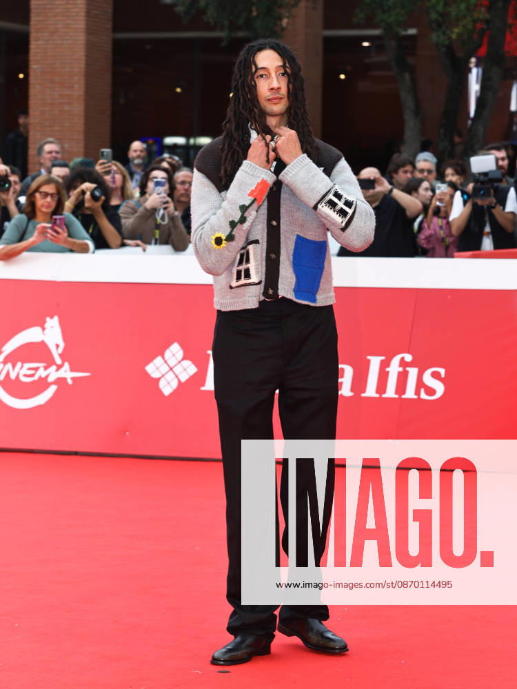 IPA89954343 - Rome, 2026 Film Festival - Night 8 - Red Carpet for the film *A MARE* In the photo: Ghali