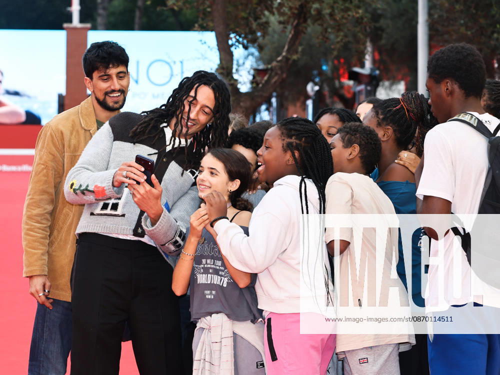 IPA89954351 - Rome, 2026 Film Festival - Night 8 - Red Carpet for the film *A MARE* In the photo: Ghali