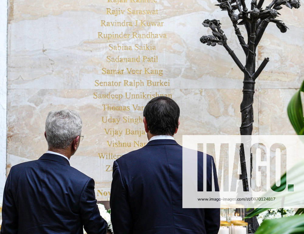 S. Jaishankar and Marco Rubio lay wreath at the 26 11 memorial at Hotel Taj Mumbai, Oct 20 (ANI): External Affairs Minister S. Jaishankar and U.S. Secretary of State Marco Rubio lay a wreath at the 26 11 memorial at Hotel Taj, in Mumbai on Tuesday. (@DrSJaishankar X ANI Photo) Mumbai Maharashtra India
