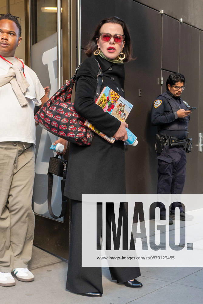 NEW YORK, NY - OCTOBER 20: Debi Mazar seen at ABC Studios on October 20, 2026 in New York City. Credit: Camara Porter New York City USA - ZUMAa123 20261020_zaa_a123_060