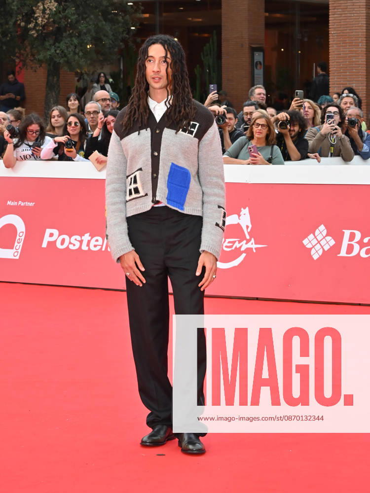 Italian rapper Ghali, attends the Red Carpet for the film A mare at the 2026 Rome Film Fest, held at the Auditorium Parco della Musica. Rome Italy - ZUMAs197 20261020_aaa_s197_272